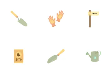 Cute Gardening Icon Pack