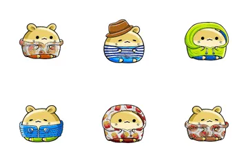 Cute Hamster Icon Pack