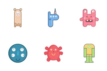 Cute Monsters Icon Pack