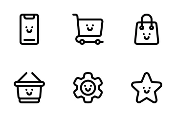 Cute Shopping Icon Pack