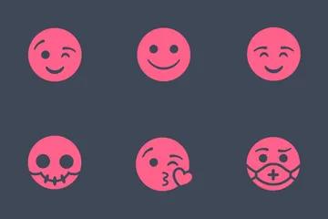 Cute Smileys Emoticons Icon Pack