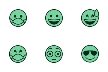 Cute Smileys Emoticons Icon Pack
