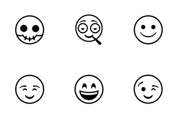 Cute Smileys Emoticons Icon Pack