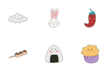 Cute Sticker Icon Pack