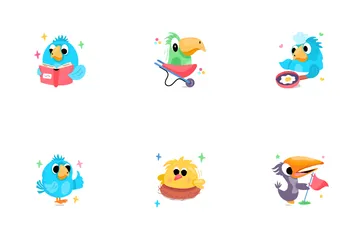 Cute Stickers Icon Pack