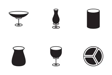 Cutlery And Crockery Set Icon Pack