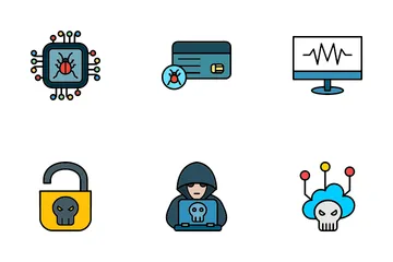 Cyber Attack Icon Pack