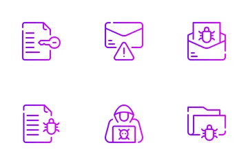 Cyber Attack Icon Pack