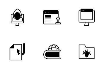 Cyber Attack Icon Pack