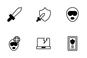 Cyber Attack Icon Pack