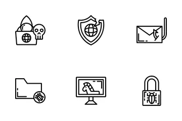 Cyber Crime Icon Pack