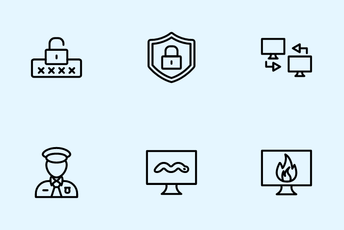 Cyber Crime Icon Pack