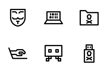 Cyber Crime Icon Pack