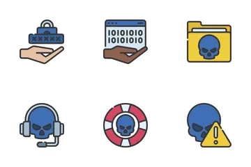 Cyber Crime Icon Pack