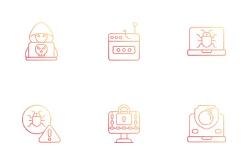 Cyber Crime Icon Pack