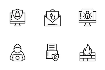 Cyber Crime Icon Pack