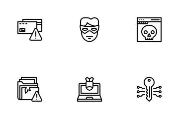 Cyber Crime Icon Pack