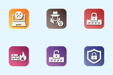 Cyber Crime Icon Pack