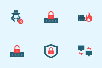 Cyber Crime Icon Pack