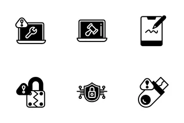 Cyber Crime Icon Pack