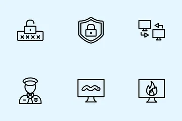 Cyber Crime Icon Pack