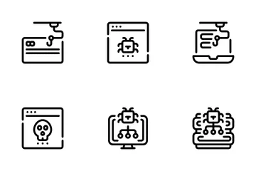 Cyber Crime Icon Pack