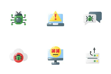 Cyber Crime Icon Pack