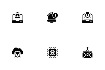 Cyber Crimes Icon Pack
