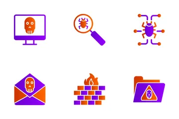 Cyber Crimes Icon Pack