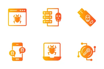 Cyber Crimes Icon Pack