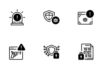 Cyber Crimes Icon Pack