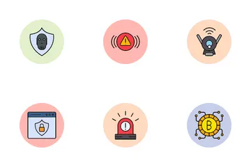 Cyber Crimes Icon Pack
