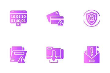 Cybercriminalité Icon Pack