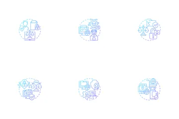 Cyber Law Icon Pack
