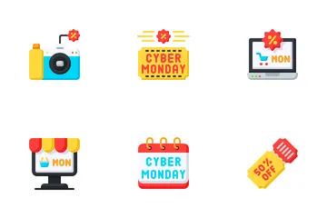 Cyber Monday Icon Pack