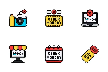 Cyber Monday Icon Pack