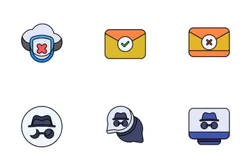 Cyber Securit Icon Pack