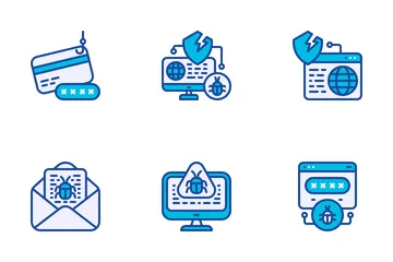 La cyber-sécurité Pack d'Icônes