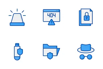 La cyber-sécurité Pack d'Icônes