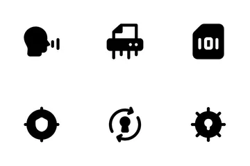 Cyber Security And Hacking Icon Pack
