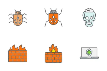 Cyber Security Hacking Icon Pack