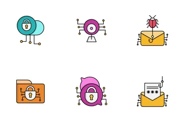 Cyber Security & Network Protection Icon Pack