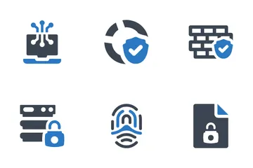 Cyber Security System Icon Pack