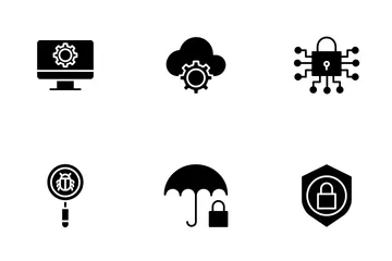 Cyber Security Vol 2 - Glyph Icon Pack