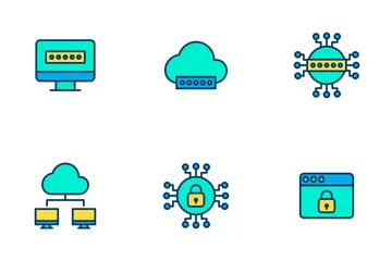 Cyber Security Vol 2 - Lineal Color Icon Pack