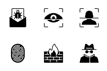 Internet-Sicherheit Symbolpack