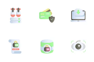 Internet-Sicherheit Symbolpack