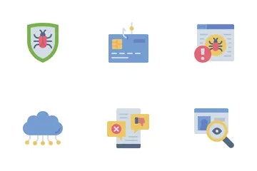 Cybercriminalité Icon Pack