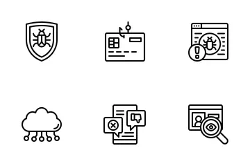 Cybercriminalité Icon Pack