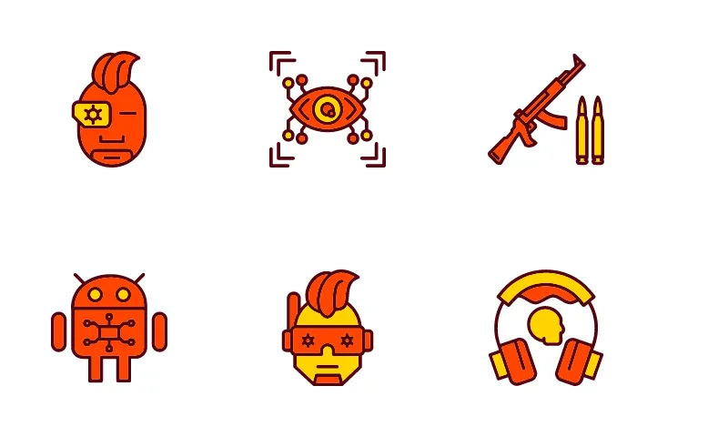 80 Cyberpunk Icon Packs, Logos, Symbols - Free Download in SVG, PNG ...